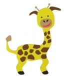 2DZ32 Figura do nawierzchni EPDM "żyrafa"