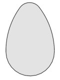Figura do nawierzchni EPDM "jajko"