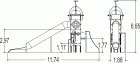 Wieża prostokątna Metropolis J47100