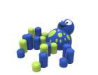 Figura gumowa na plac zabaw Mini Ośmiornica