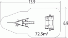 Wrak małego statku Keo J2755M