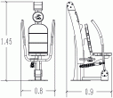 Hydraulic Chest Press Urbanix  R37-UBX-246B