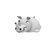 Nosorożec 3D033