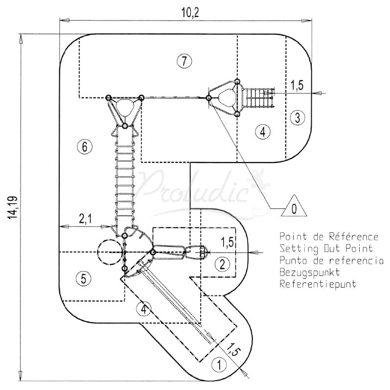 Plac zabaw Ixo J2574