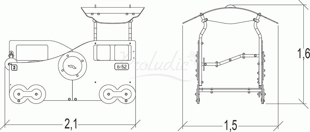 Wagon zamknięty J2693