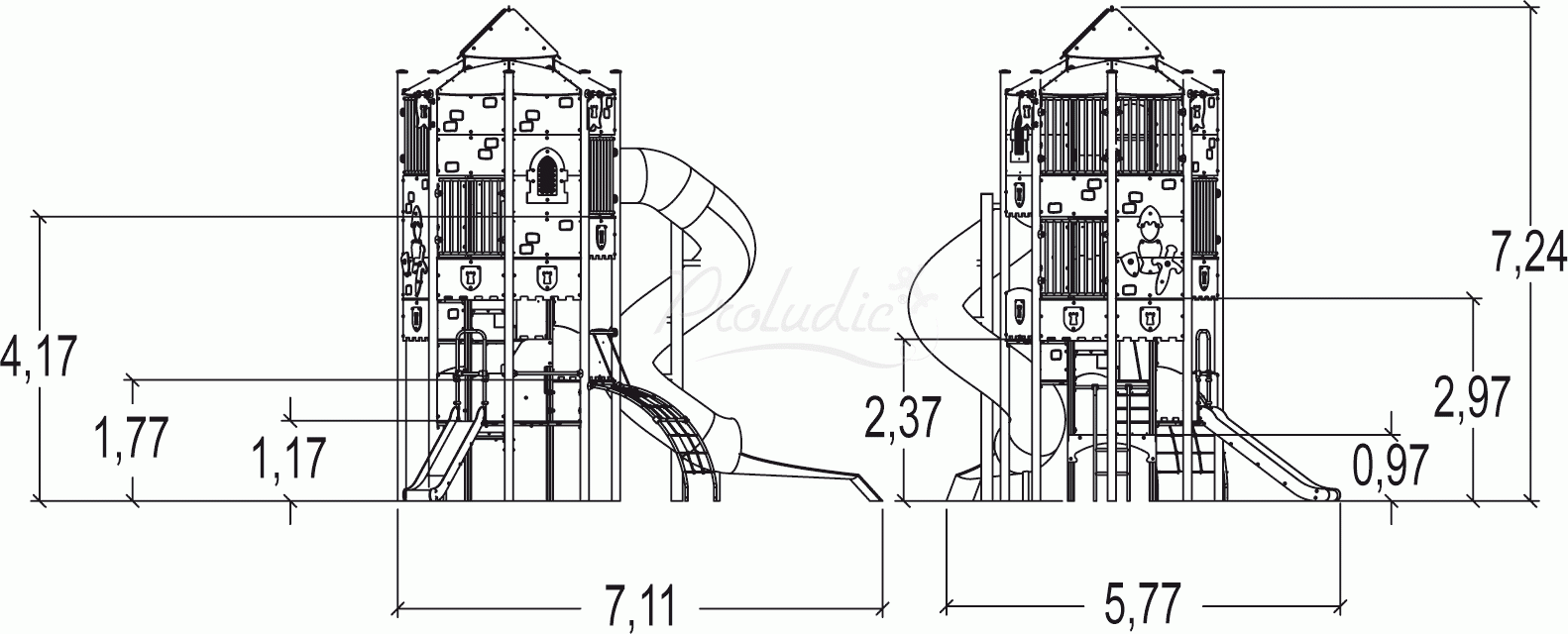 Zestaw Wspaniałe Miasta Średniowiecze J4701