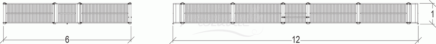 Prostokątne boisko do gier Panna J22221