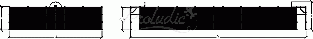 Wielofunkcyjne boisko do gier J22208