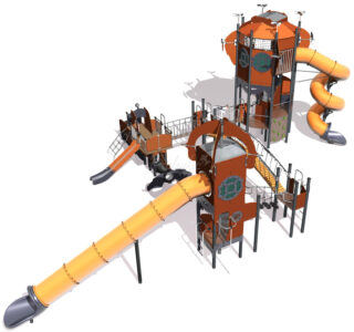 Zestaw Metropolis - zjeżdżalnie polipropylen J47103P