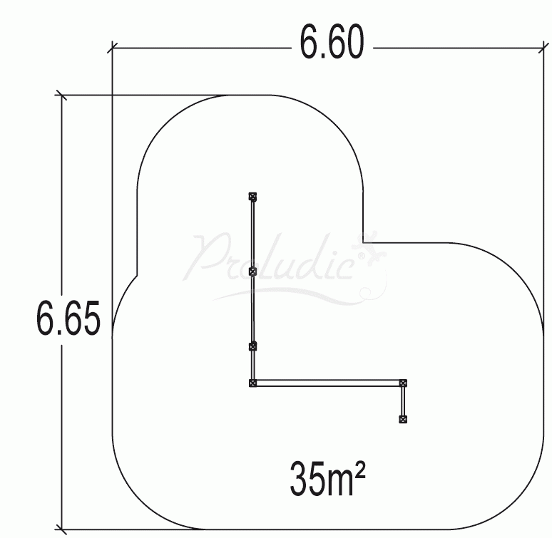 Kącik gimnastyczny J1604