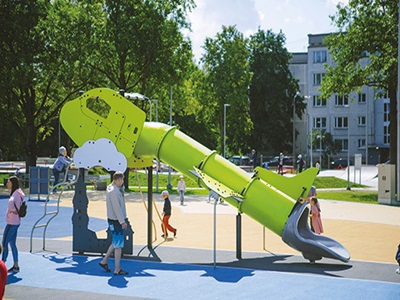 Place Zabaw - educarium 3 zjezdzalnia samolot j2689.2 Place Zabaw - educarium