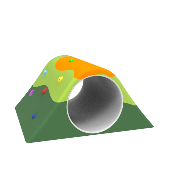 Gumowy tunel na plac zabaw