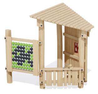 Chata Pixel - Drewniany domek Origin - J4943